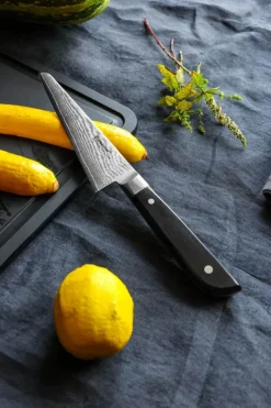 Endeavour Honesuki Kniv L 13 cm - Damaskusstål