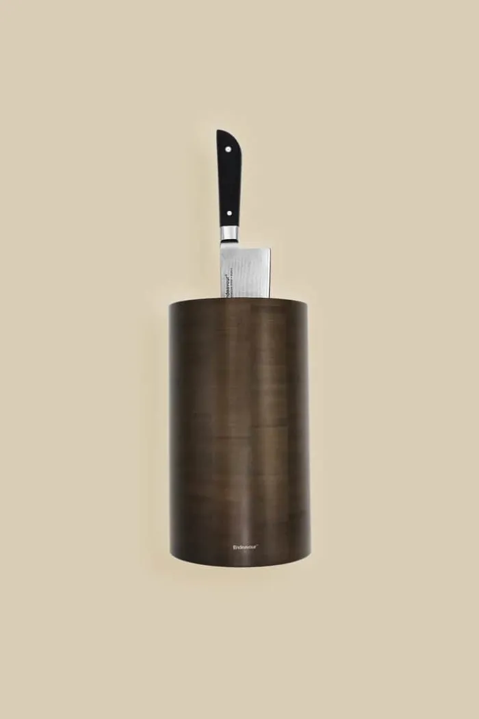 Endeavour Knivblok Ø 15 x H 27 cm - Bambus