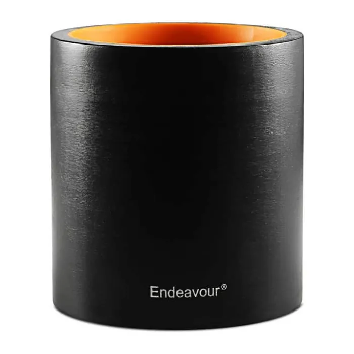 Endeavour Redskabsholder Ø 12,5 cm - Bambus - Sort/orange