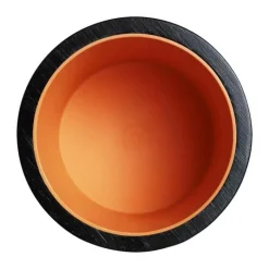 Endeavour Redskabsholder Ø 12,5 cm - Bambus - Sort/orange