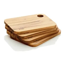 erik bagger a/s Core Smørebrætter - 4 stk. B 13 x L 18 cm - Teak