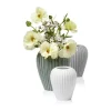 erik bagger a/s Eslau Lilje Minivasesæt - 3 stk. H 8/9,5/11 cm - Fajance - Grøn