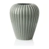 erik bagger a/s Eslau Lilje Vase H 25 cm - Fajance - Grøn