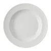 erik bagger a/s Timesless Dyb Tallerken Ø 24 cm - Porcelæn - Hvid