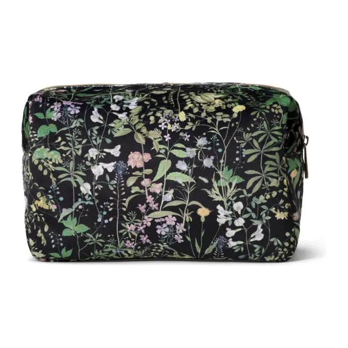 Essenza Augustina Pepper Toilettaske H 13 x B 28 cm - Velour - Sort