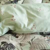 Essenza Diem Sengetøj B 200 x L 220 cm - Bomuldssatin - Pistache