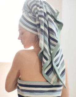 Essenza Donna Håndklæde B 70 x L 140 cm - Bomuld/modal - Grøn