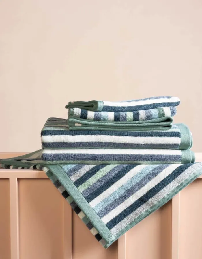 Essenza Donna Håndklæde B 70 x L 140 cm - Bomuld/modal - Grøn