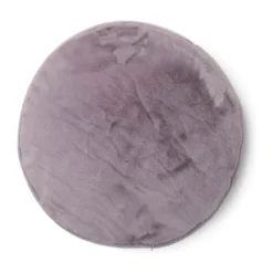 Essenza Furry Pyntepude Ø 45 cm - Polyester - Pale purple