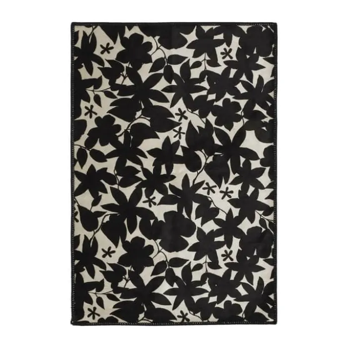 Essenza Imara Tæppe B 60 x L 90 cm - Polyester/bomuld - Anthracite