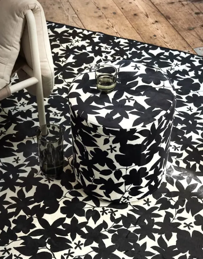 Essenza Imara Tæppe B 60 x L 90 cm - Polyester/bomuld - Anthracite
