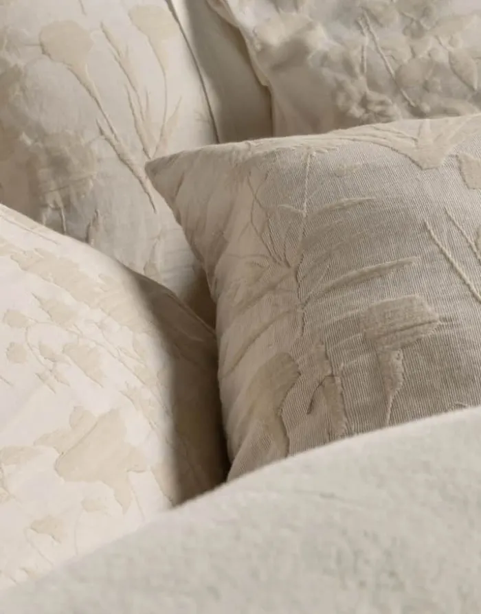 Essenza Maribel Pyntepude B 50 x L 50 cm - Bomuld - Oatmeal