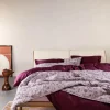 Essenza Maribel Sengetæppe B 270 x L 265 cm - Bomuld - Pale purple