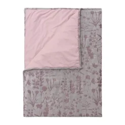 Essenza Maribel Sengetæppe B 270 x L 265 cm - Bomuld - Pale purple