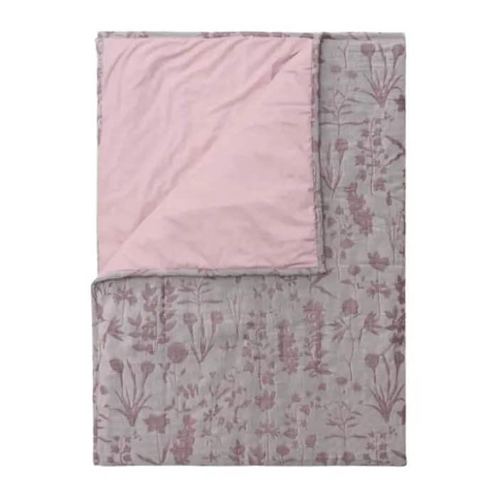 Essenza Maribel Sengetæppe B 180 x L 265 cm - Bomuld - Pale purple