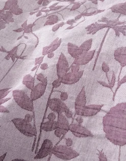 Essenza Maribel Sengetæppe B 180 x L 265 cm - Bomuld - Pale purple
