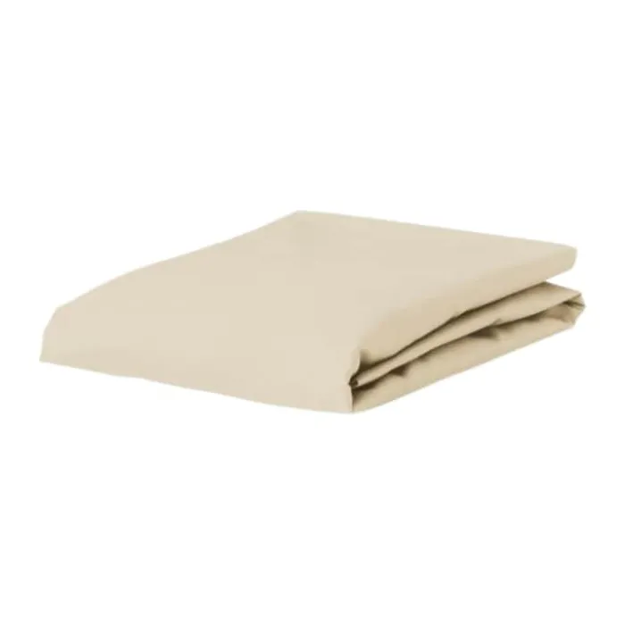 Essenza Minte Stræklagen B 90 x L 210 cm - Bomuldssatin - Oatmeal