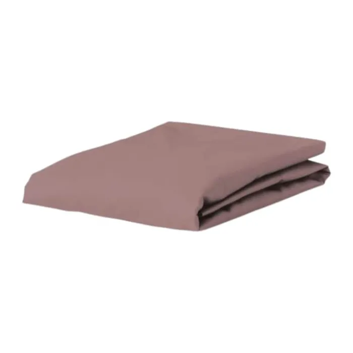 Essenza Minte Stræklagen B 140 x L 200 cm - Bomuldssatin - Pale purple