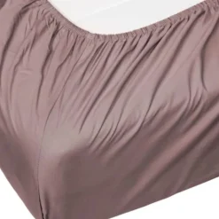 Essenza Minte Stræklagen B 200 x L 200 cm - Bomuldssatin - Pale purple