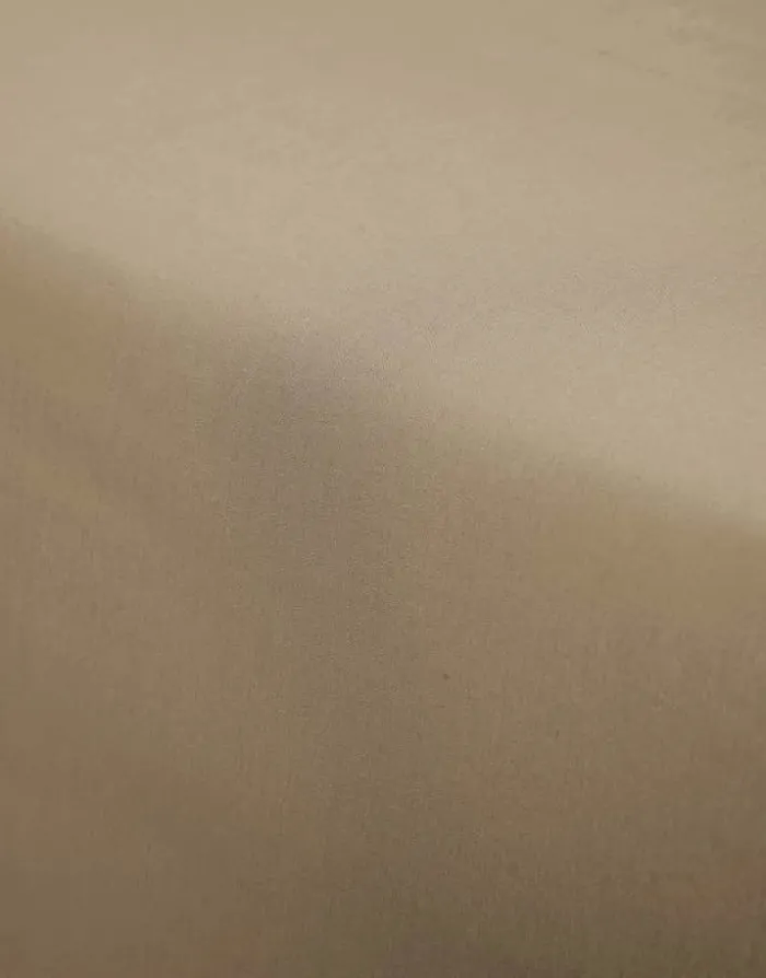 Essenza Minte Stræklagen B 160 x L 200 cm - Bomuldssatin - Taupe