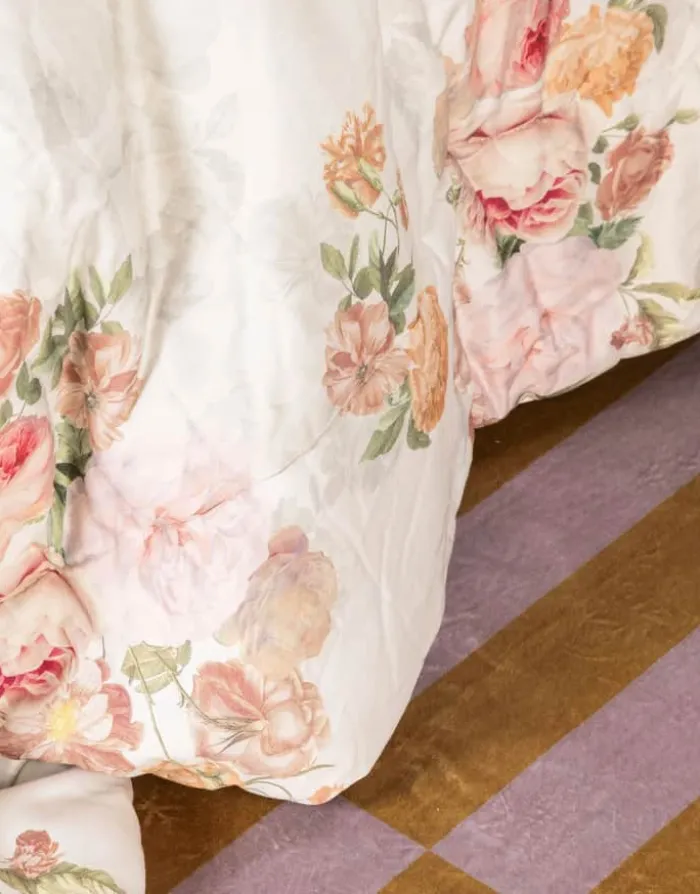 Essenza Mira Gulvtæppe B 120 x L 180 cm - Polyester/bomuld - Pale purple