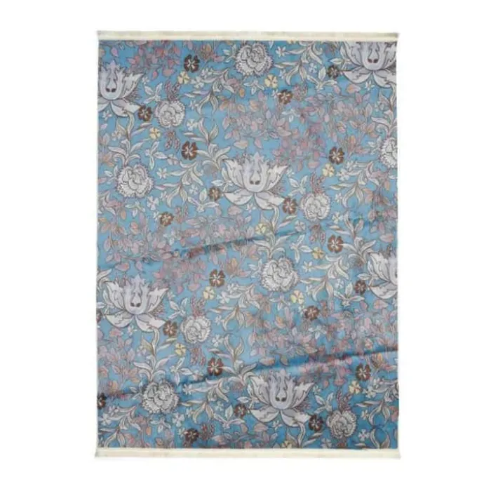 Essenza Ophelia Gulvtæppe B 60 x L 90 cm - Polyester - Blå