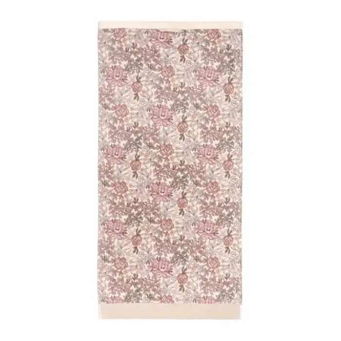 Essenza Ophelia Håndklæde B 50 x L 100 cm - Økologisk bomuldsvelour - Darling pink