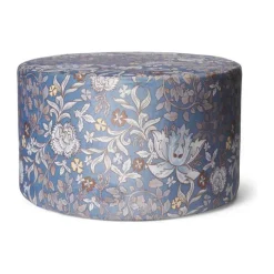 Essenza Ophelia Puf H 36 - B 60 cm - 100% polyester - Midnight swim