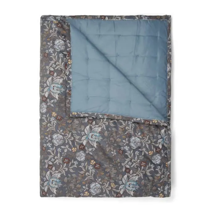 Essenza Ophelia Sengetæppe B 240 x L 100 cm - Polyester - Midnight swim