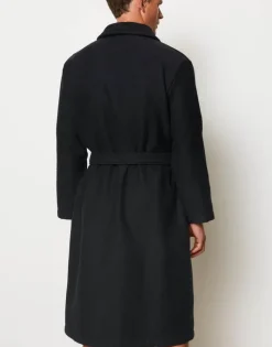 Essenza Premium Badekåbe L - Bomuld - Dark Navy