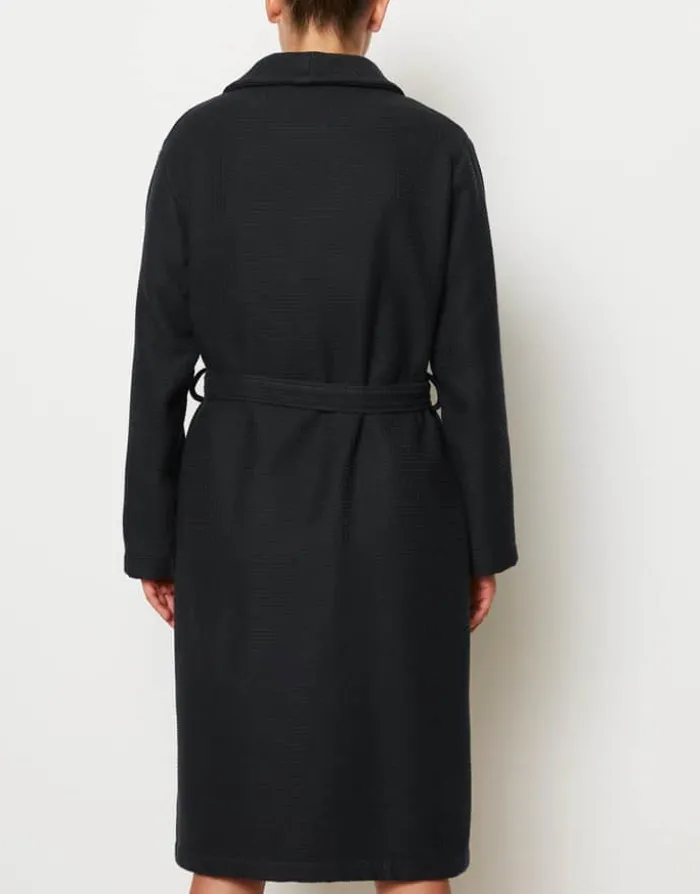 Essenza Premium Badekåbe XL - Bomuld - Dark Navy