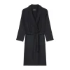 Essenza Premium Badekåbe XL - Bomuld - Dark Navy