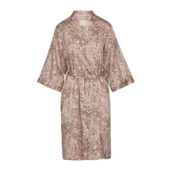 Essenza Sarai Ophelia Kimono XL - Bomuldssatin - Darling Pink