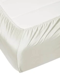 Essenza Satin Boxlagen B 180 x L 200 cm - Bomuldssatin - Oyster