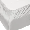 Essenza Satin Boxlagen B 140 x L 200 cm - Bomuldssatin - Sølvfarvet