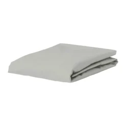 Essenza Satin Boxlagen B 140 x L 200 cm - Bomuldssatin - Sølvfarvet