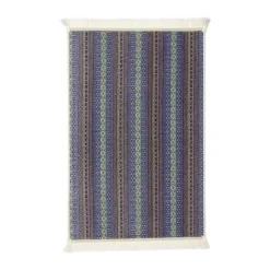 Essenza Teade Tæppe B 60 x L 90 cm - Polyester/bomuld - Nightblue