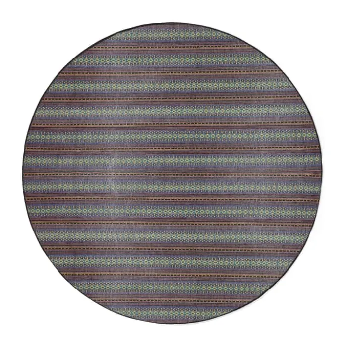 Essenza Tæppe B 180 x L 180 cm - Polyester/bomuld - Brown