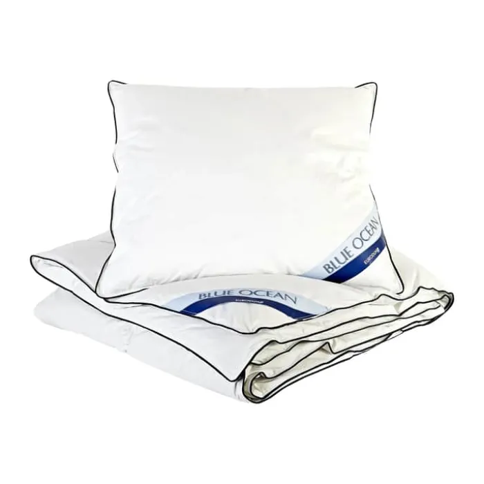 Eurodun Blue Ocean Dobbelt Helårsdyne B 200 x L 220 cm - Moskusdun - Bæreevne: 10