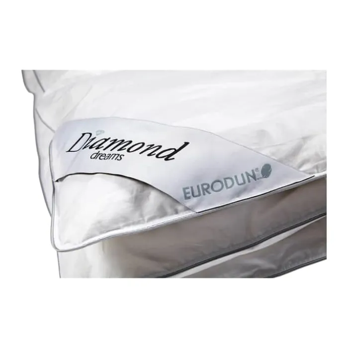 Eurodun Diamond Dream Hovedpude B 60 x L 63 cm - Mellem Moskusdun - Mellem