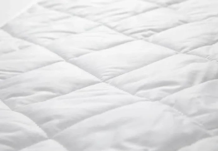 Eurodun Rullemadras B 180 x L 200 cm - Microfiber - Hvid