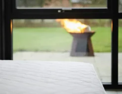 Eurodun Rullemadras B 180 x L 200 cm - Microfiber - Hvid