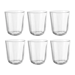 Eva Solo Facet Vandglas - 6 stk. 27 cl - Glas - Klar