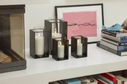 Eva Solo Glow Lanterne H 23,5 cm - Aluminium/glas - Black