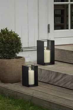 Eva Solo Glow Lanterne H 23,5 cm - Aluminium/glas - Black