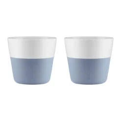 Eva Solo Lungo Krus - 2 stk. 23 cl - Porcelæn/silikone - Blue sky