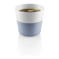 Eva Solo Lungo Krus - 2 stk. 23 cl - Porcelæn/silikone - Blue sky