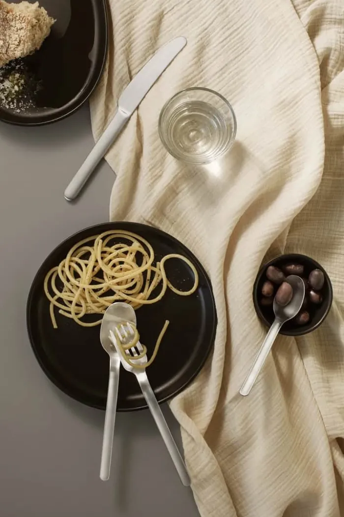 Eva Solo Nordic Kitchen Bestiksæt - 16 dele 4 kuverter - Rustfrit stål - Mat sølvfarvet