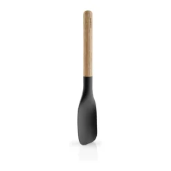 Eva Solo Nordic Kitchen Grydeske Stor L 27 cm - Egetræ/silikone - Natur/sort