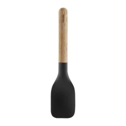 Eva Solo Nordic Kitchen Grydeske Lille L 27 cm - Egetræ/silikone - Natur/sort